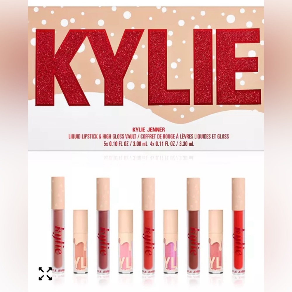 Kylie Cosmetics Holiday Collection Lipstick & Lipgloss Vault Full Collection - Picture 4 of 5
